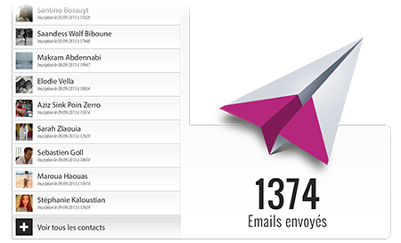 Envio de emails e SMS